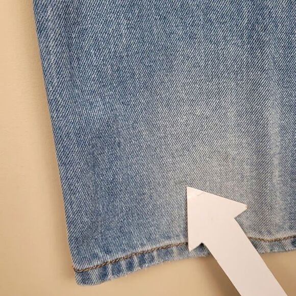 G-Star Raw Size 29x32 3301 Jeans Distressed Flare Bootcut Embroidered Light Blue - Picture 9 of 12